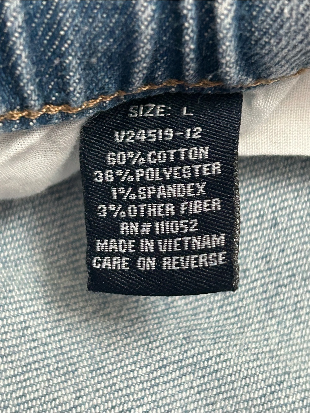 Vanilla Star Light Blue Denim Casual Pants - Picture 5 of 5
